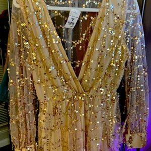 Paradiso Sequin Romper NWT